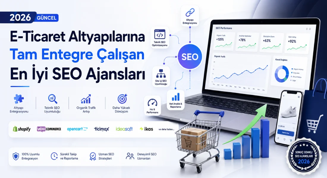 E-Ticaret Altyapılarına Tam Entegre Çalışan En İyi SEO Ajansları (2026 Güncel)
