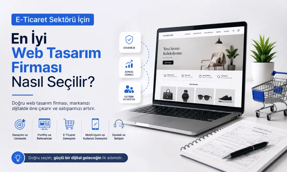 E-Ticaret Sektörü İçin En İyi Web Tasarım Firması Nasıl Seçilir?