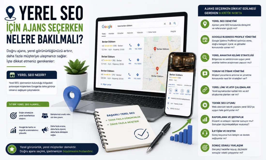 Yerel SEO İçin Ajans Seçerken Nelere Bakılmalı?